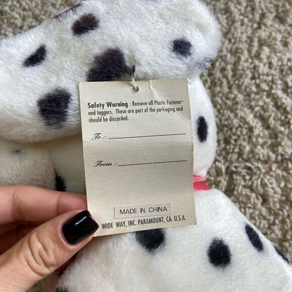 NWT Vtg Dalmatian Puppy Dog 12” Toys House Stuffed Animal - Picture 6 of 8